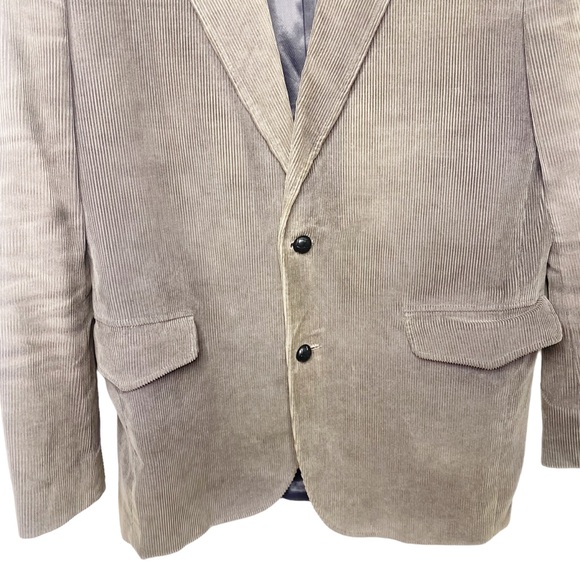 Vintage Sheplers corduroy western blazer elbow patches - Picture 4 of 6